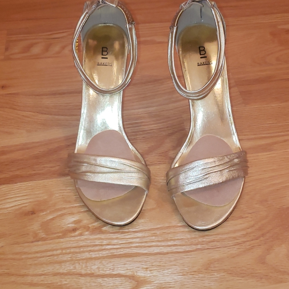 Gold heels